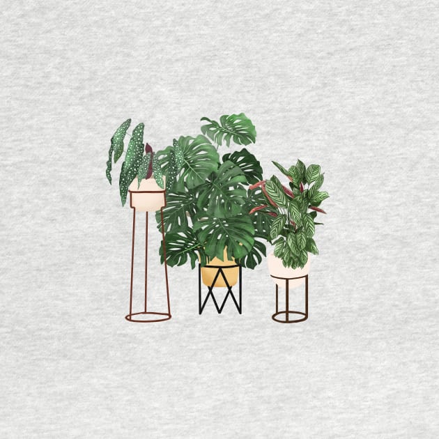House Plants Illustration 28 by gusstvaraonica